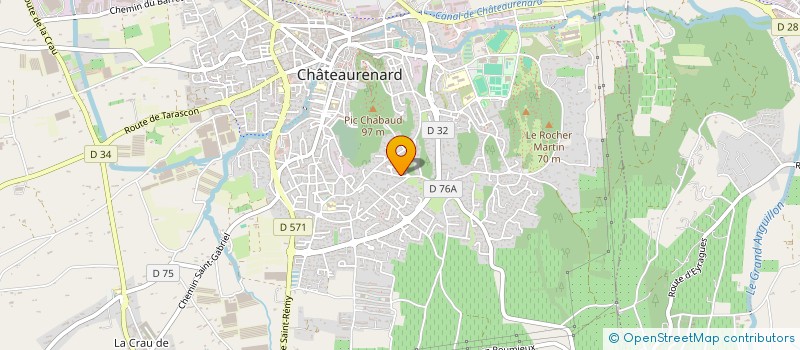 localisation de l'entreprise MC INNOVCONCEPT  CHATEAURENARD