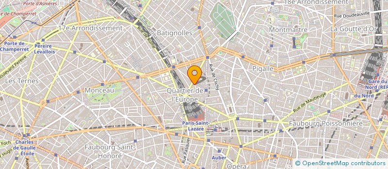 localisation de l'entreprise MC INVEST  PARIS