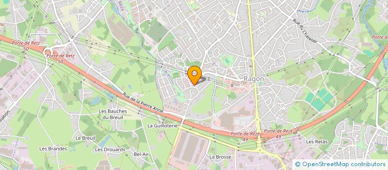 localisation de l'entreprise MC INVEST  REZE