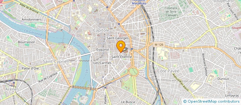 localisation de l'entreprise MC-INVEST  TOULOUSE