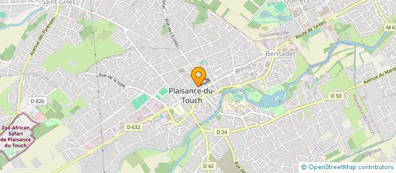 localisation de l'entreprise MC INVEST  PLAISANCE-DU-TOUCH