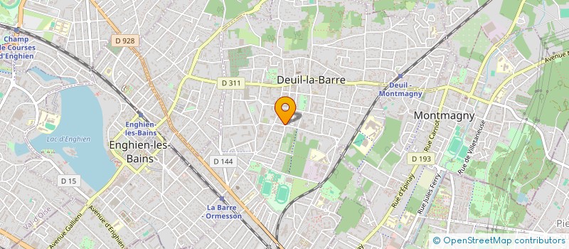 localisation de l'entreprise MC INVEST  DEUIL-LA-BARRE