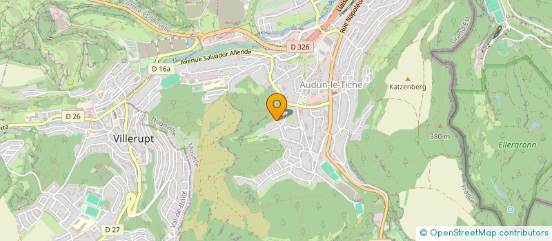 localisation de l'entreprise MC INVEST  AUDUN-LE-TICHE