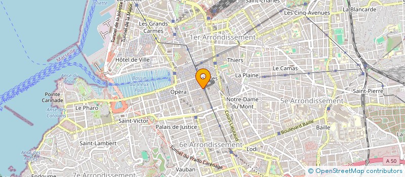 localisation de l'entreprise MC INVEST IMMO à MARSEILLE