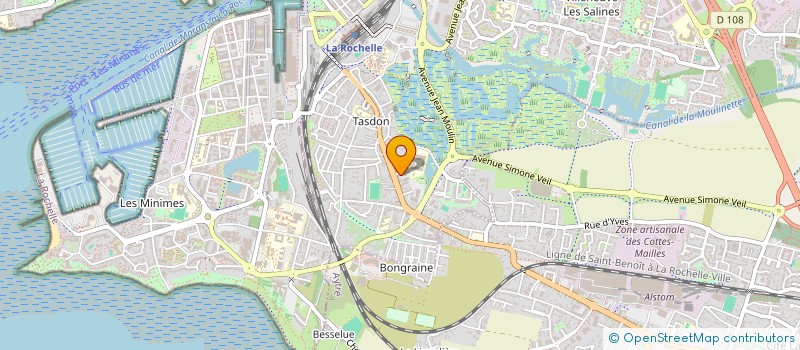 localisation de l'entreprise MC INVESTING  LA ROCHELLE