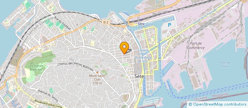 localisation de l'entreprise MC INVESTISSEMENT  SETE