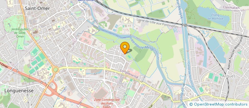 localisation de l'entreprise MC INVESTISSEMENT  LONGUENESSE