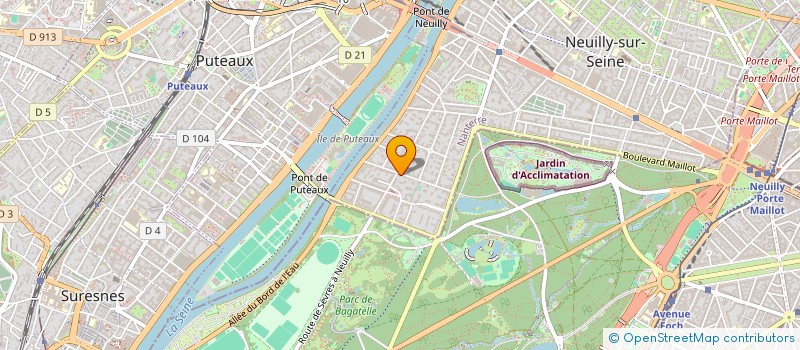 localisation de l'entreprise MC INVESTMENT  NEUILLY-SUR-SEINE