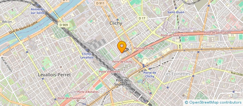 localisation de l'entreprise MC ISOBAT  CLICHY