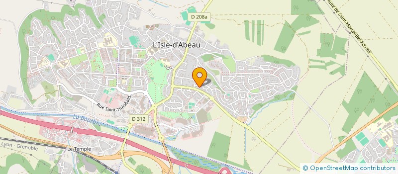 localisation de l'entreprise MC ISOLATION à L'ISLE-D'ABEAU
