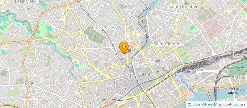 localisation de l'entreprise MC JAURES à NANTES