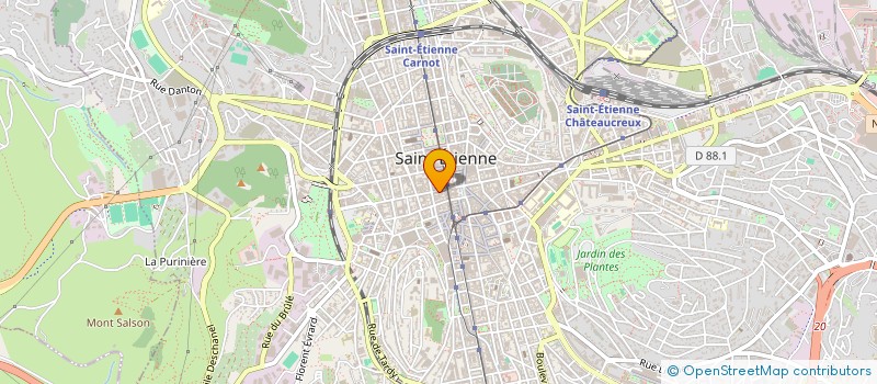 localisation de l'entreprise MC JE  SAINT-ETIENNE