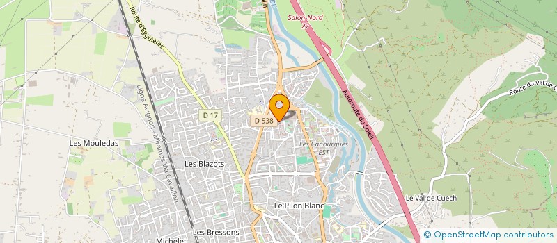 localisation de l'entreprise MC JEAN MOULIN  SALON-DE-PROVENCE