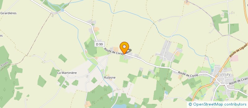 localisation de l'entreprise MC-JF  CUSSAY