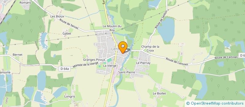 localisation de l'entreprise MC JOUBERT  LENT