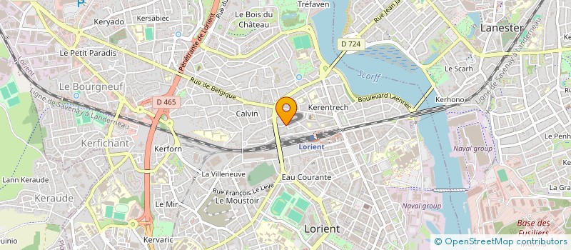 localisation de l'entreprise MC KERPONT  LORIENT