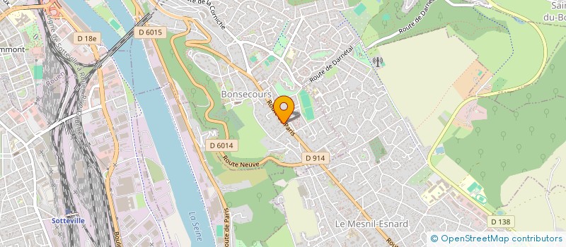 localisation de l'entreprise MC KONE  BONSECOURS