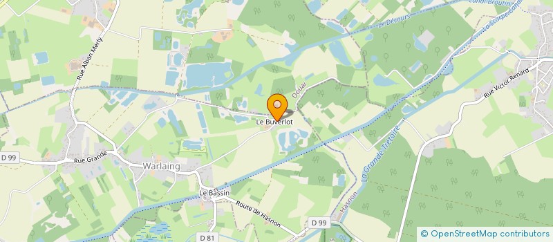 localisation de l'entreprise MC L'EMERVEILLEUSE à WARLAING