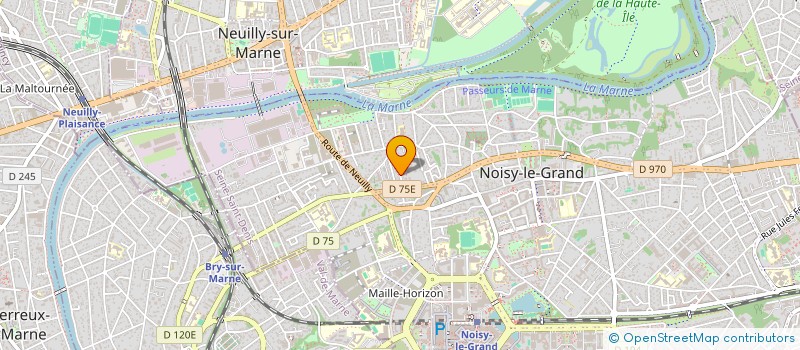localisation de l'entreprise MC LASSI HOLDING  NOISY-LE-GRAND