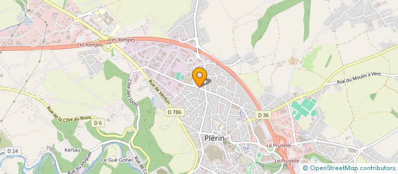 localisation de l'entreprise MC LAUNAT  PLERIN