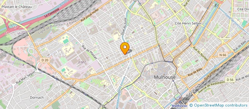 localisation de l'entreprise MC LOCATIONS  MULHOUSE