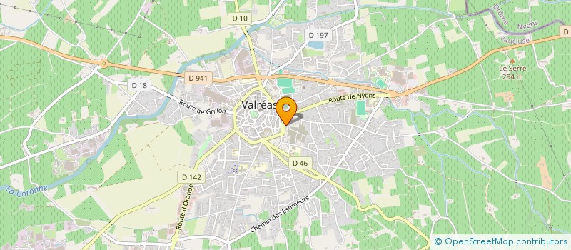 localisation de l'entreprise MC LUNETTES à VALREAS