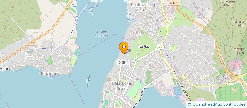 localisation de l'entreprise MC MAG  BALARUC-LES-BAINS