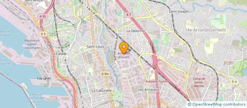 localisation de l'entreprise MC MANAGEMENT à MARSEILLE