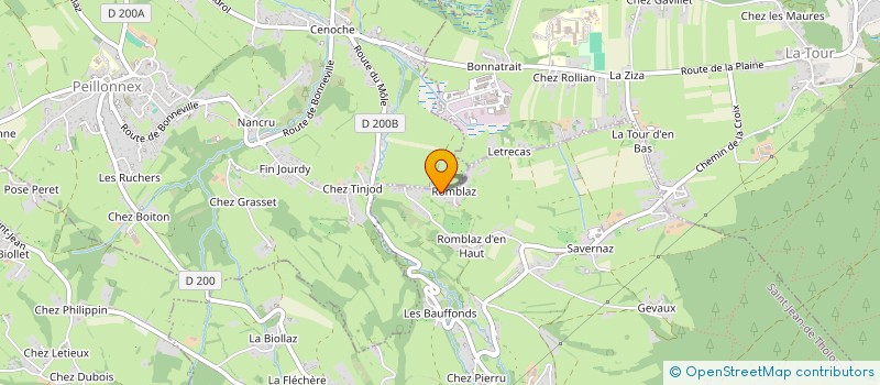 localisation de l'entreprise MC MANAGEMENT & CONSTRUCTIONS SAVOIES  THYEZ