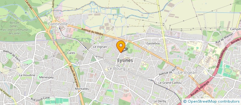 localisation de l'entreprise MC MARTIGNAS SUR JALLE  EYSINES