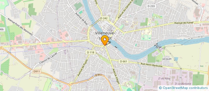 localisation de l'entreprise MC MASTER'S  VILLENEUVE-SUR-LOT