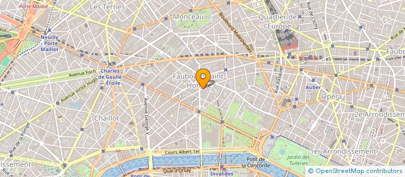localisation de l'entreprise MC MATIERES à PARIS