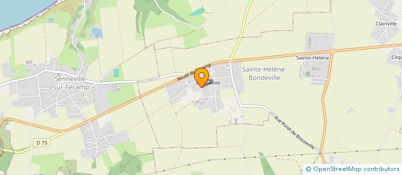 localisation de l'entreprise MC & MC  SAINTE-HELENE-BONDEVILLE