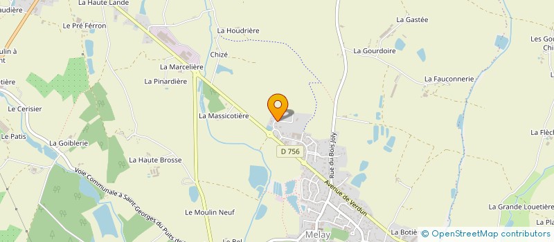 localisation de l'entreprise MC MELAY à CHEMILLE-EN-ANJOU