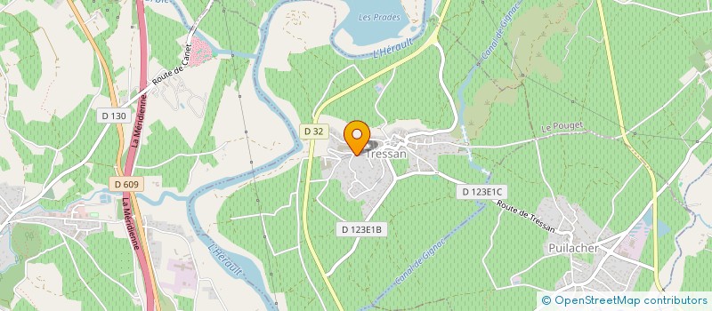 localisation de l'entreprise MC MENUISERIE  TRESSAN