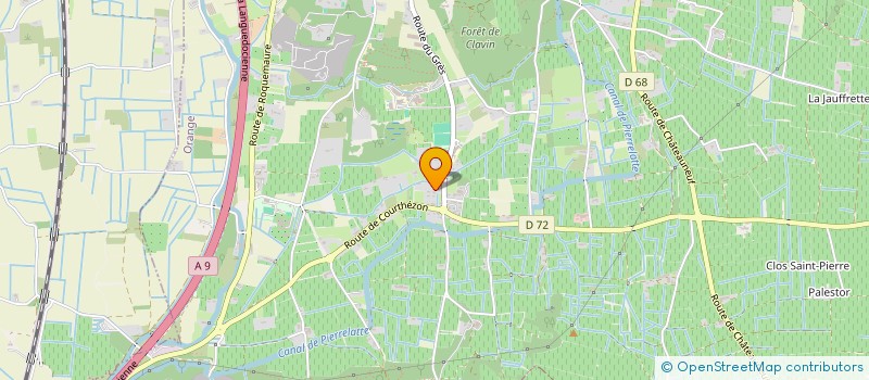 localisation de l'entreprise MC MENUISERIES à ORANGE