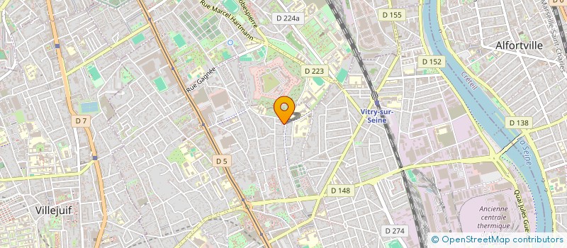 localisation de l'entreprise MC&MJ  VITRY-SUR-SEINE