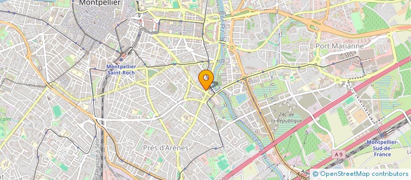 localisation de l'entreprise MC MONTPELLIER à MONTPELLIER