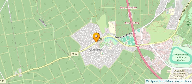 localisation de l'entreprise MC MONTREAL  VILLERS-LES-NANCY