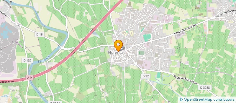 localisation de l'entreprise MC NIVEN   FLORENSAC  FLORENSAC