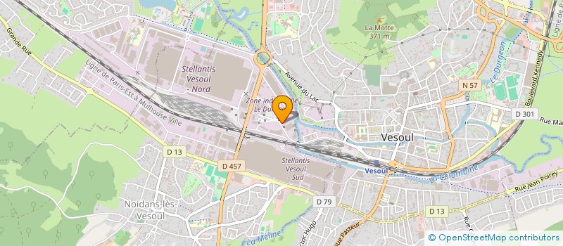 localisation de l'entreprise MC OCCASION  NOIDANS-LES-VESOUL