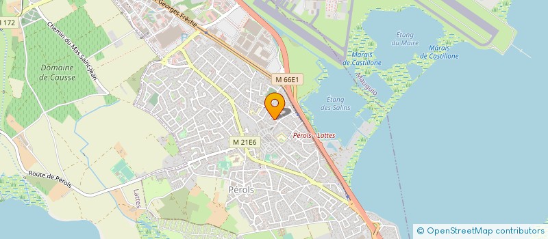 localisation de l'entreprise MC PARTNERS  PEROLS