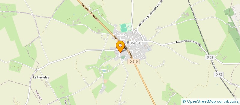 localisation de l'entreprise MC PATEY  BREAUTE