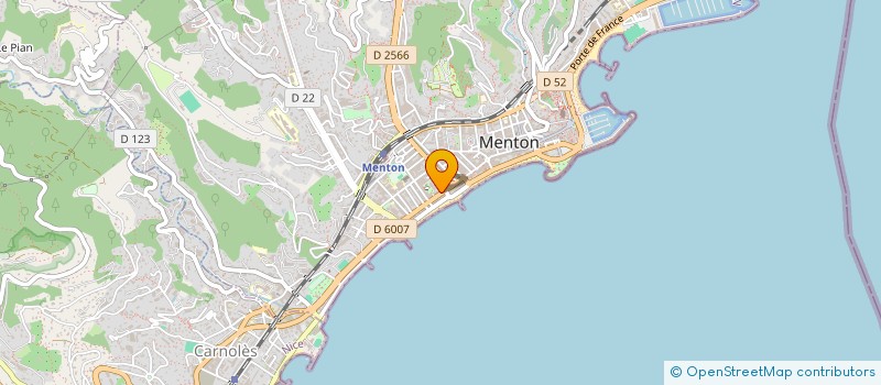 localisation de l'entreprise MC PISCINES  MENTON