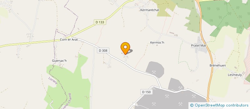 localisation de l'entreprise MC PLATRERIE  GRAND-CHAMP