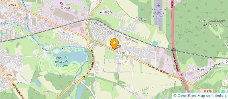 localisation de l'entreprise MC PLUS  SAINT-JUST