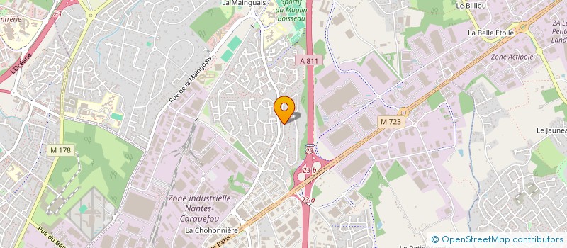 localisation de l'entreprise MC PLUS VALUE à CARQUEFOU