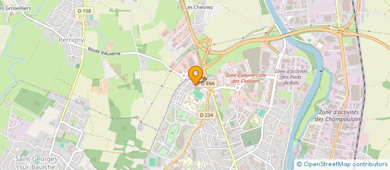 localisation de l'entreprise MC PREMIUM à AUXERRE