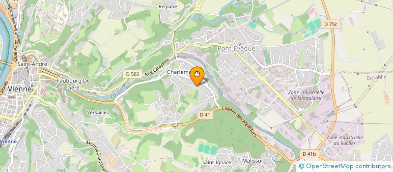localisation de l'entreprise MC PRO à VIENNE