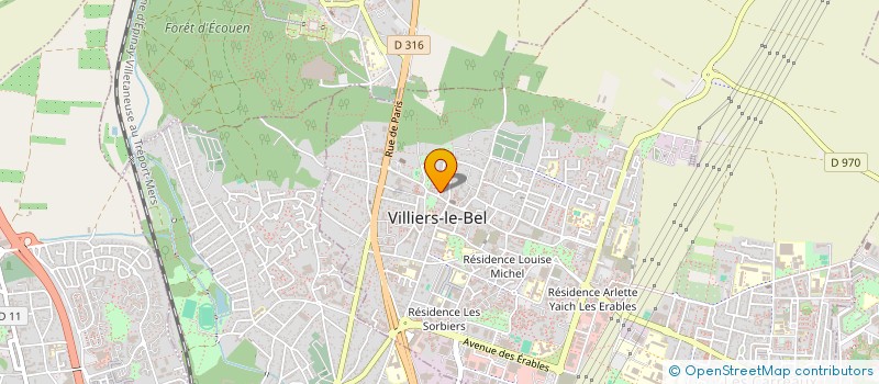 localisation de l'entreprise MC PRO RESEAUX 95  VILLIERS-LE-BEL